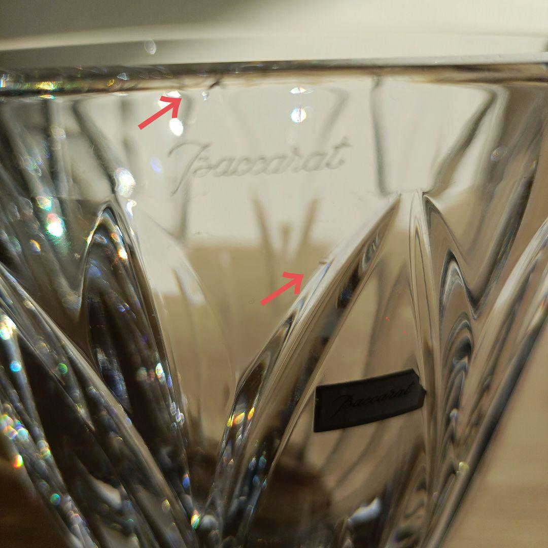 【バカラ　Baccarat】ネフェルティティ　花瓶　フラワーベース