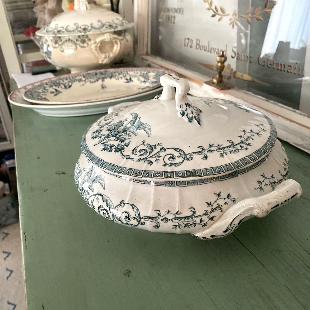 Gien ジアン　マリーアントワネット3 レギュミエ Légumier フランス