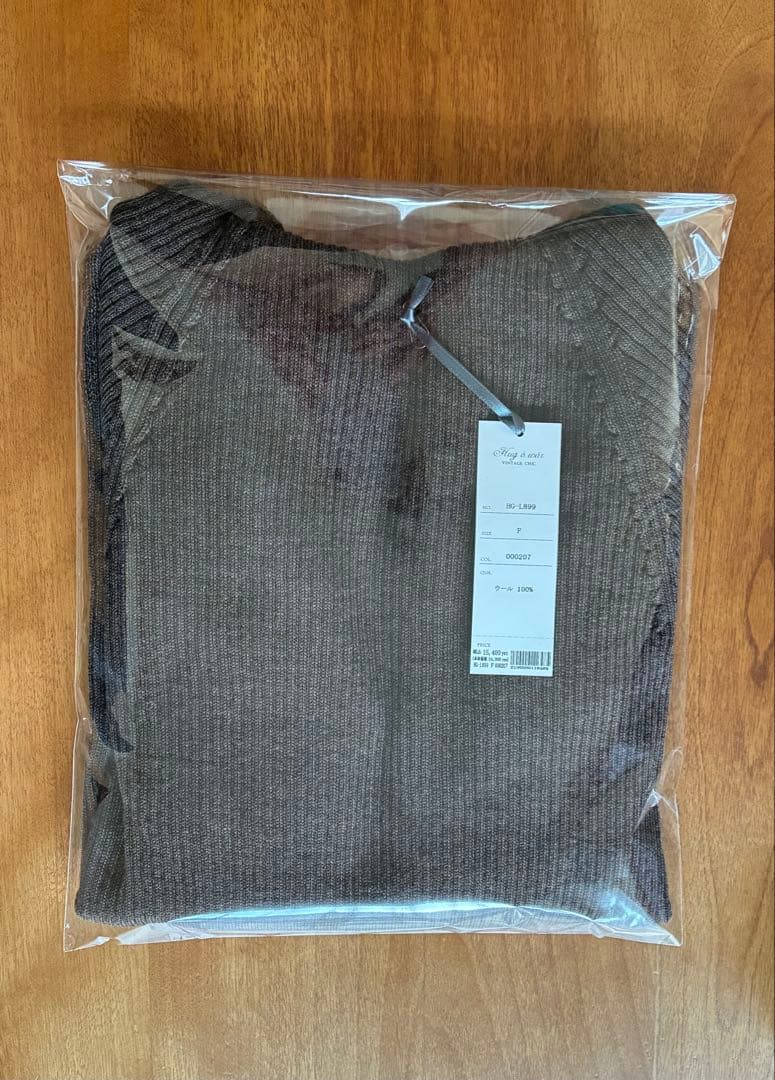 ハグオーワー／ホールガーメントタートルネックセーター