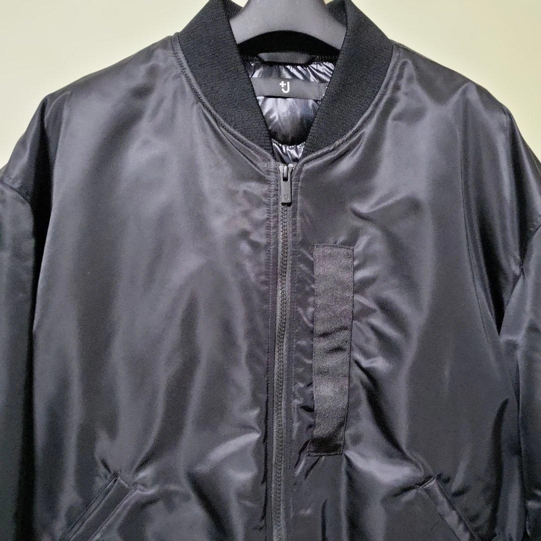 ユニクロ　ハイブリッドダウンオーバーサイズMA-1ジャケット