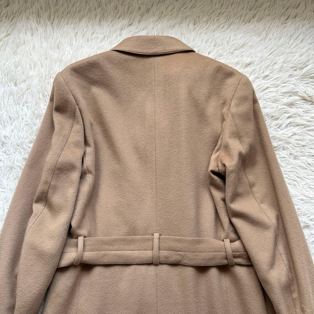 美品✨Moncada カシミヤ100%チェスターコート　ダブル　ロング　キャメル