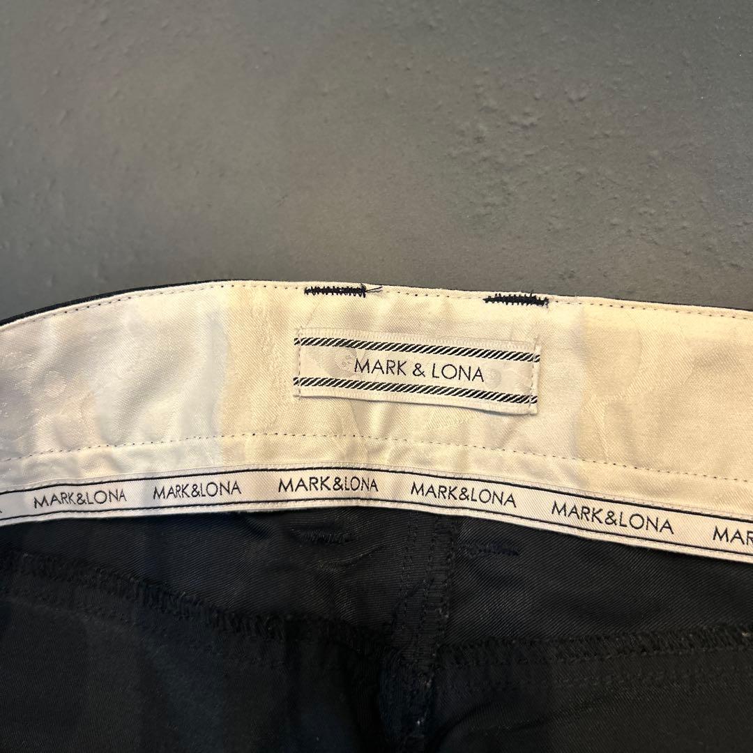 MARK & LONA ネイビーショートパンツ