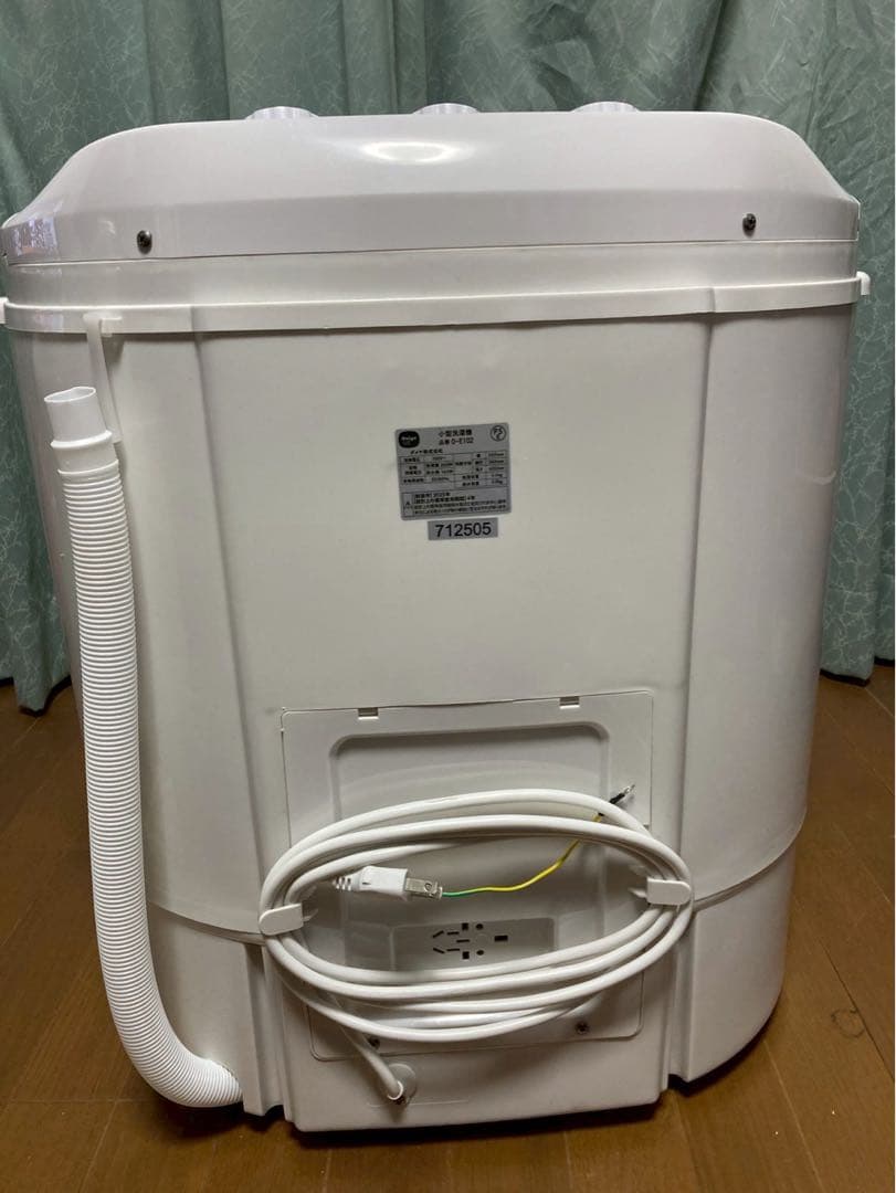 2025年製　ダイヤ Flaundry 小型洗濯機 3.6kg 0-E102