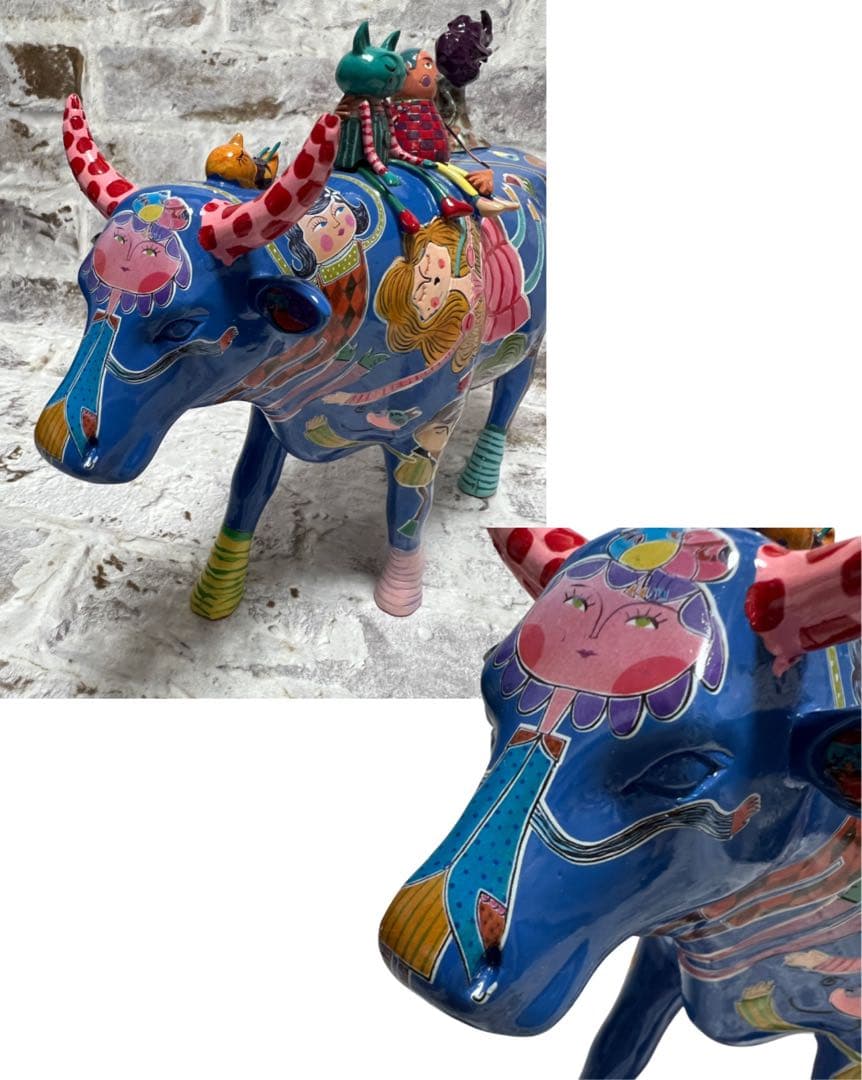 Cow Parade 2010 Carol W カウパレード 丑年 干支飾り 牛