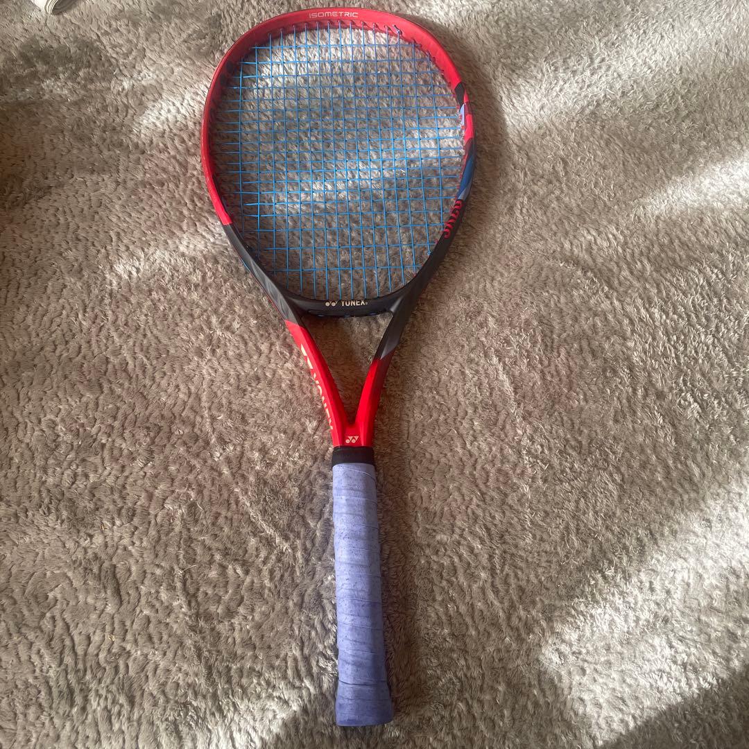 YONEX テニスラケット レッド/ブルー