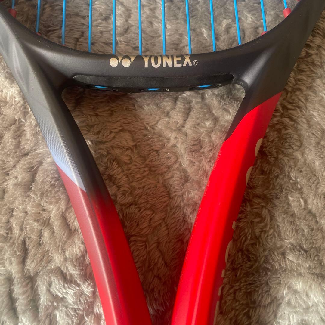 YONEX テニスラケット レッド/ブルー