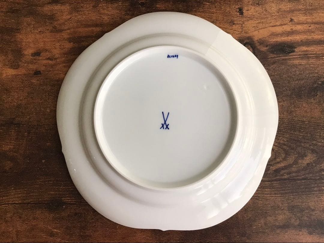 マイセン　双剣　ディナープレート　26cm