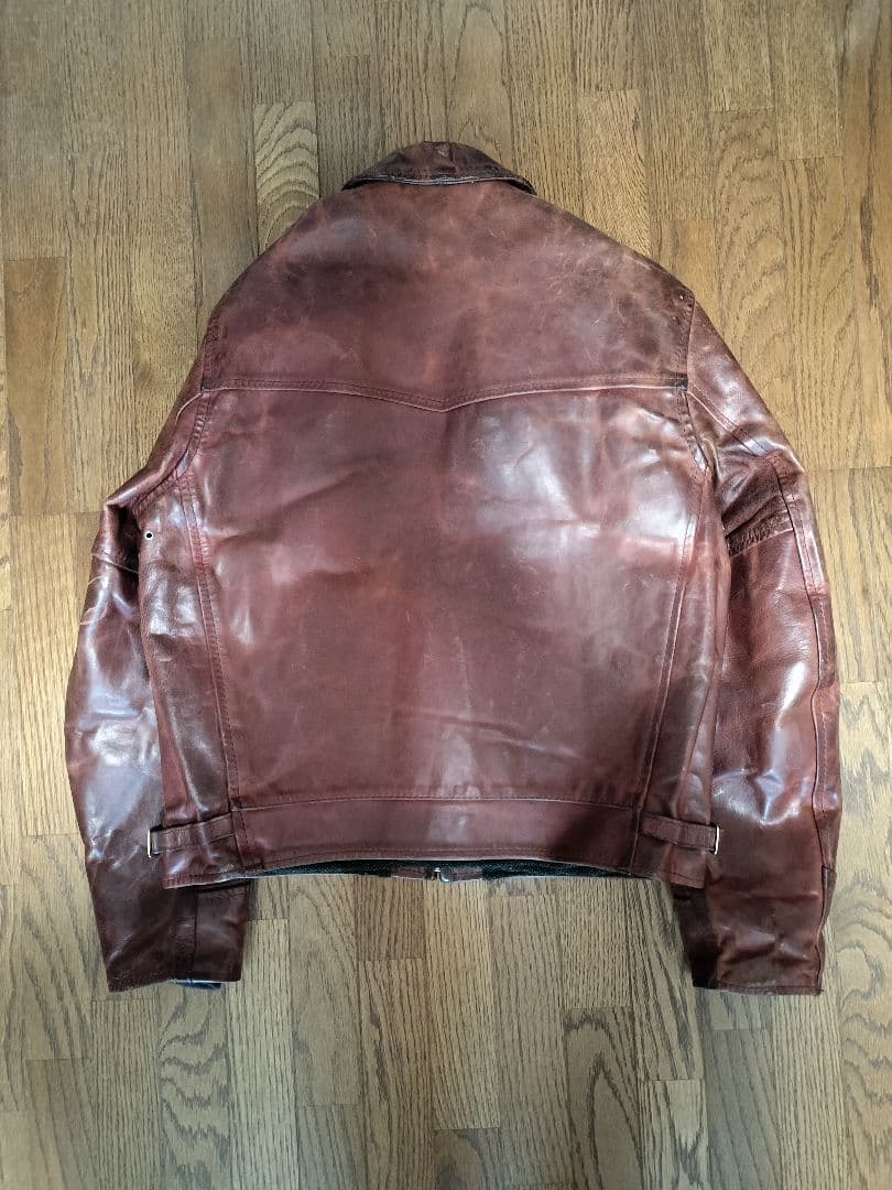 エアロレザー ハイウェイマン サイズ36 aero leather