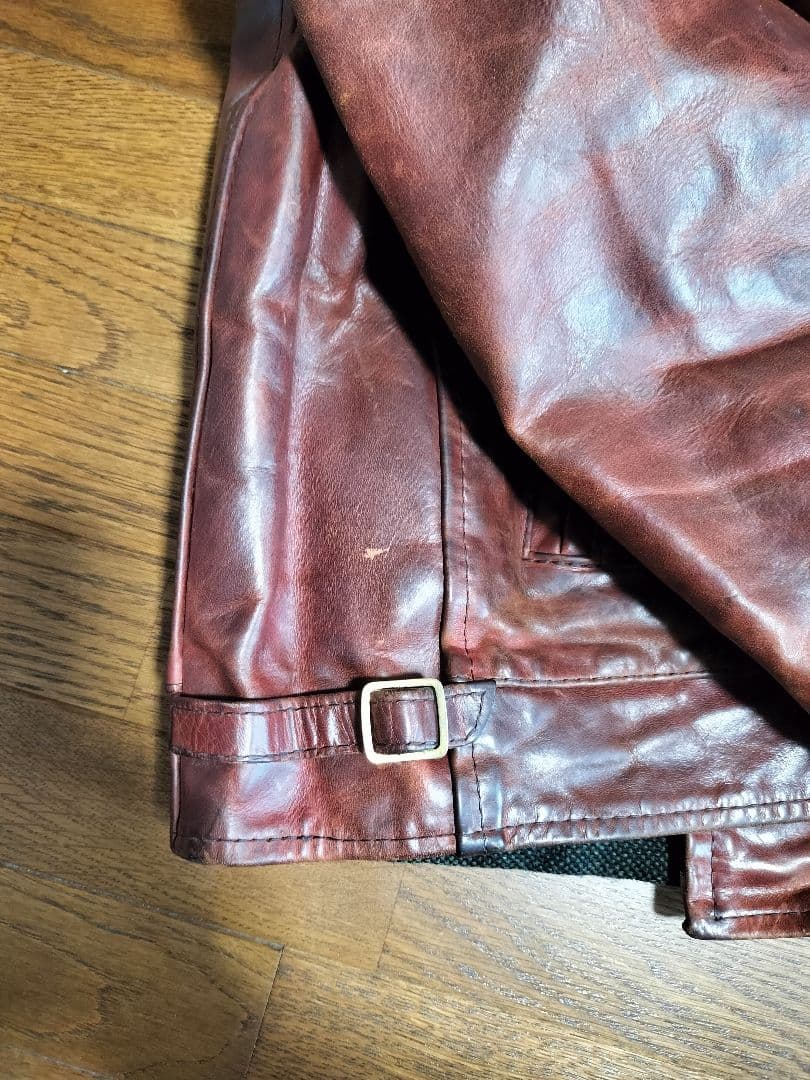 エアロレザー ハイウェイマン サイズ36 aero leather