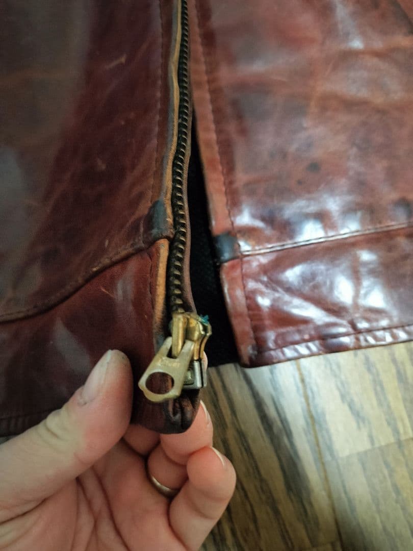 エアロレザー ハイウェイマン サイズ36 aero leather