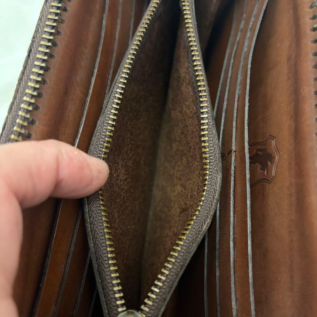 【FUNNY クロコダイル　ホーンバック】チャーリーズウォレット　ファニー