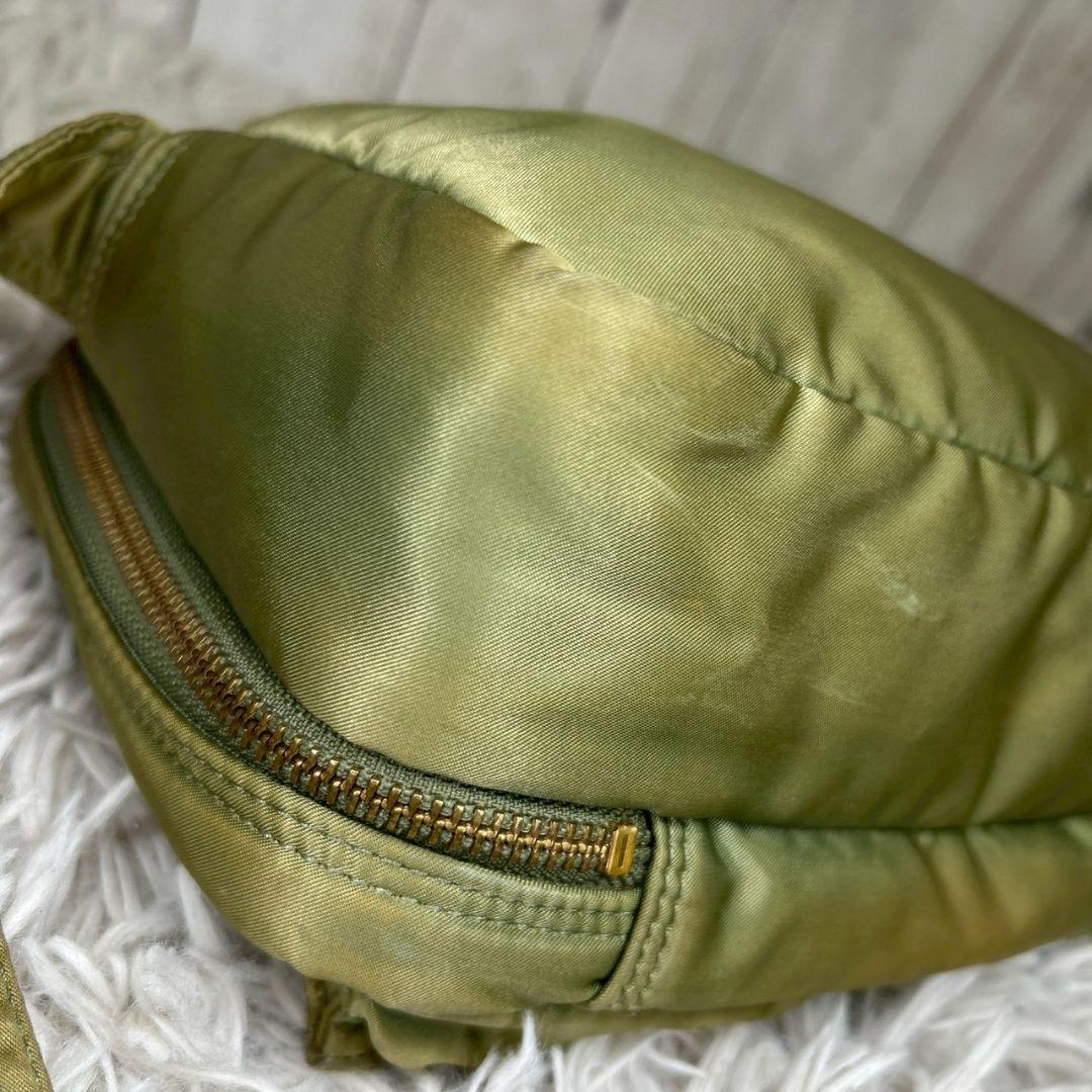 PORTER　タンカー　ショルダーバッグ　ボディバッグ　グリーン