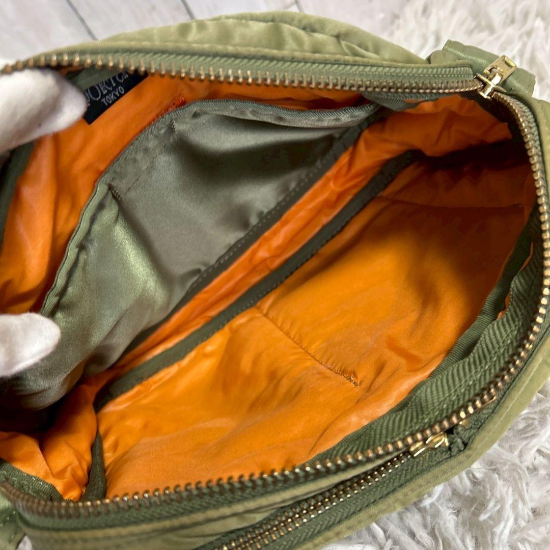 PORTER　タンカー　ショルダーバッグ　ボディバッグ　グリーン