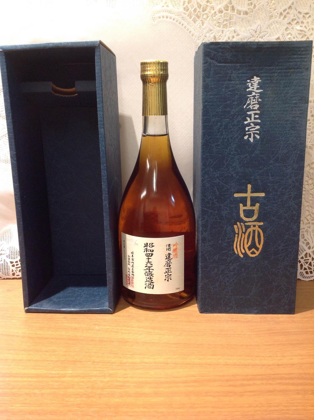 超希少☆昭和46年 1971年☆達磨正宗☆ビンテージ古酒☆720ml☆日本酒