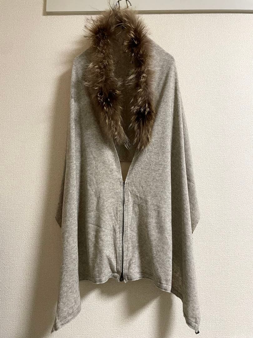 goa fur shawl Stall vest ファー マフラー ベスト