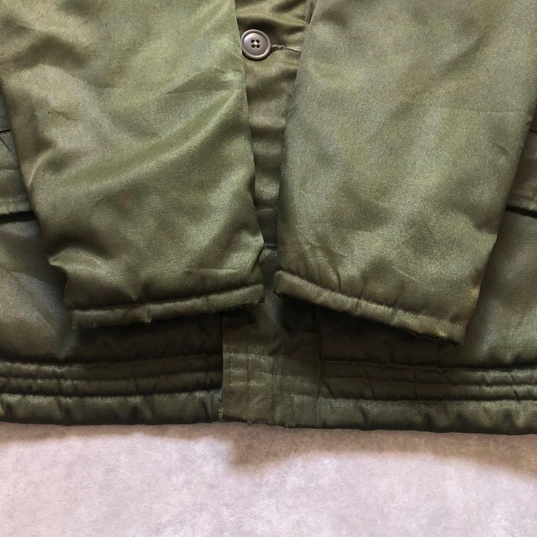 ユーロヴィンテージN-3B型フライジャケットスプリットフードミリタリー