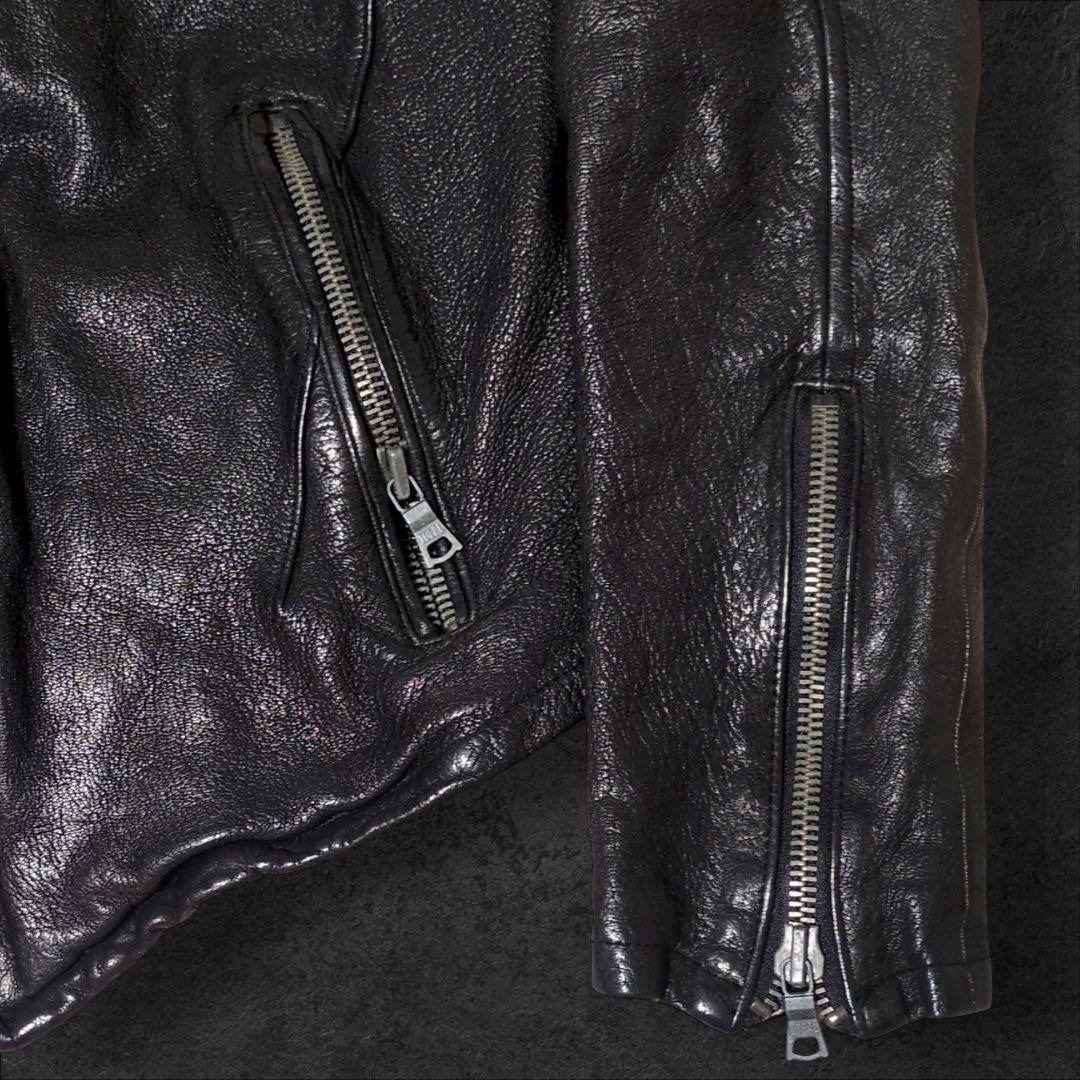 BUFFALOBOBS 匠レザー シングルライダース IDEAL ZIP