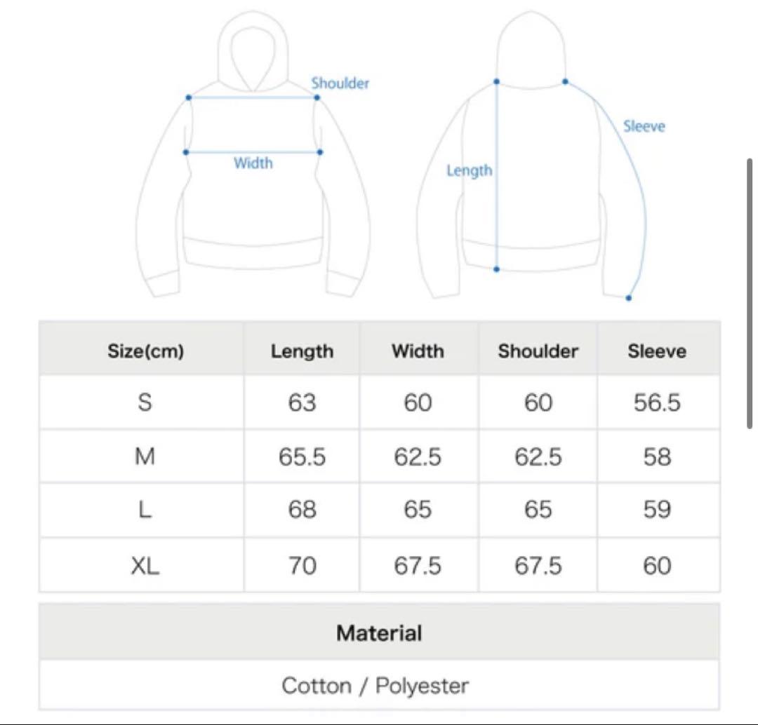 IDEASWAM パーカー Sサイズ