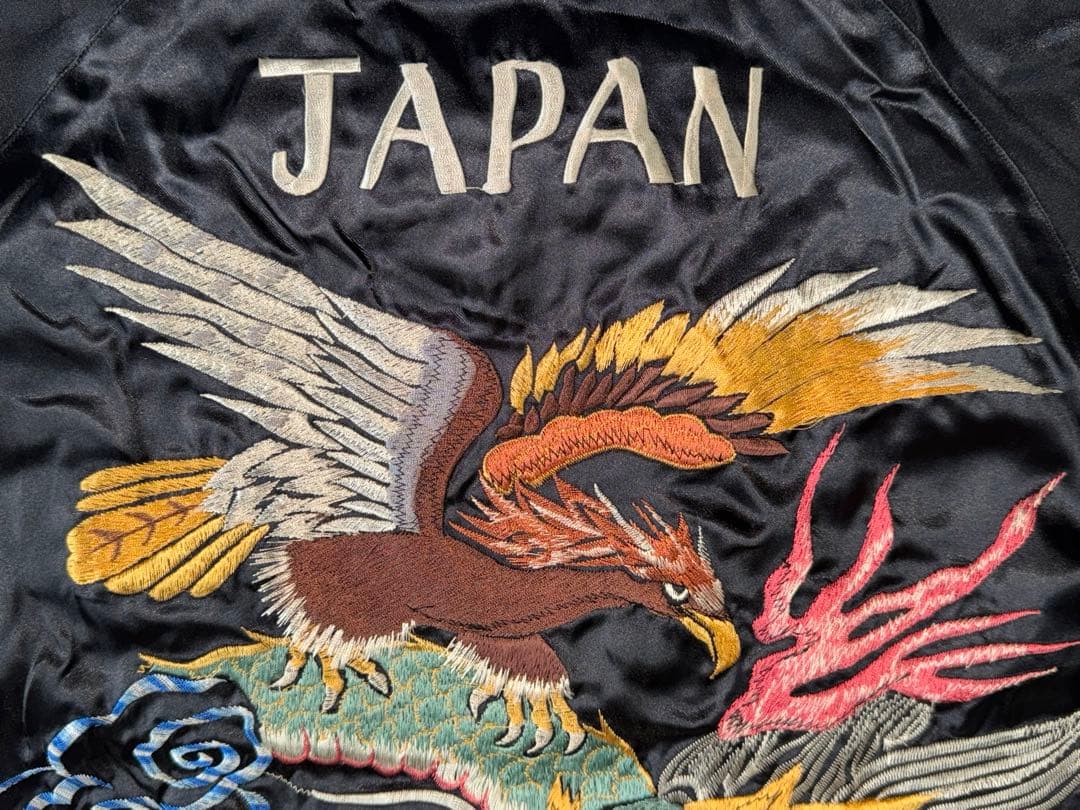 ★極美品！テーラー東洋リバーシブルスカジャン WILD CHILDスカル /龍鷹