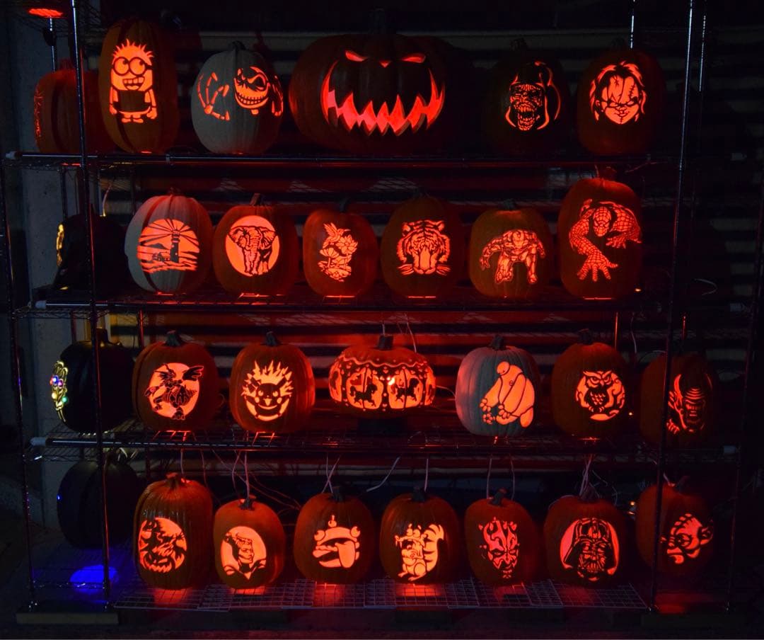 手彫りジャコランタン　TRICK OR TREAT