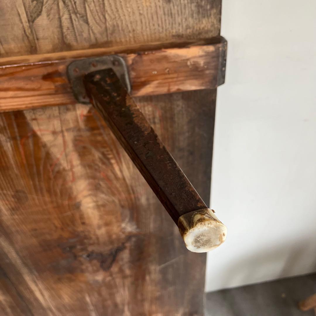 2点セット 欅 ケヤキ 折り畳みテーブル 展示台 z554