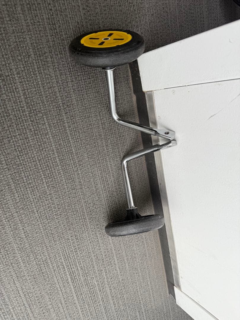 【引き取り限定】幼児用自転車 マリオ 18インチ 補助輪付き スタンドなし