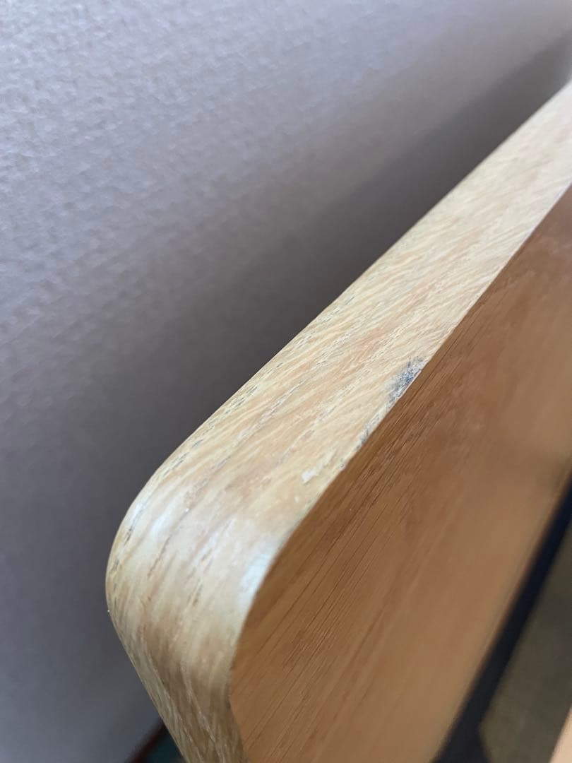 【送料込み】無印良品 木製ベッドフレーム/セミダブル/ヘッドボード付き