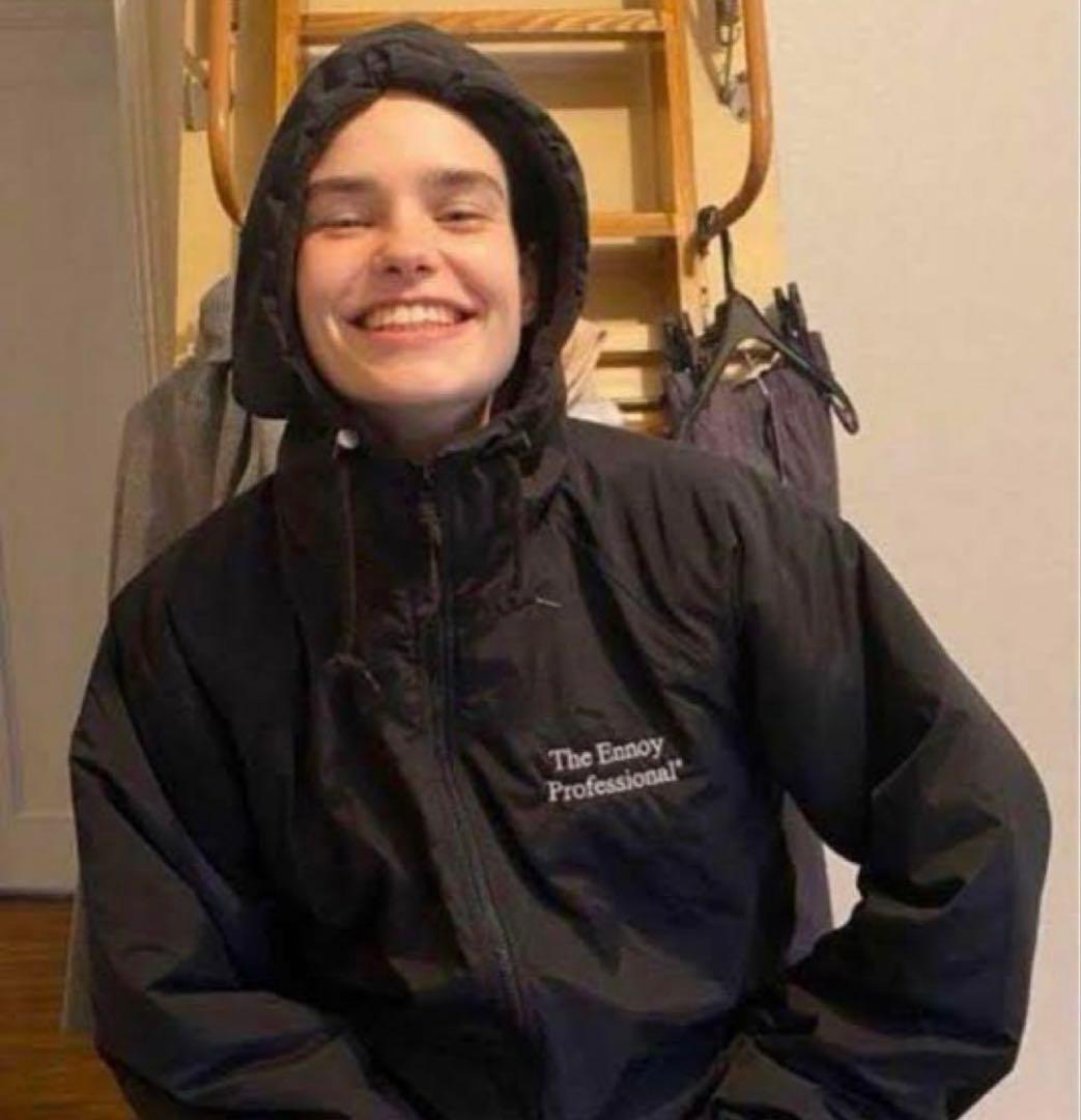 【Ennoy × TRI MOUNTAIN】エンノイ ナイロンフーデッドブルゾン