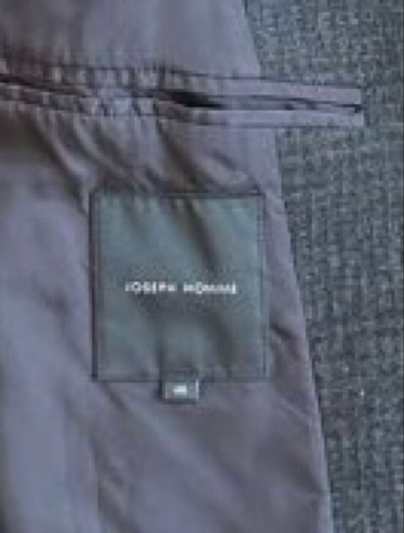 ⭐️JOSEPH HOMME46ジョセフオム ウール・レザー スタンドカラーコート