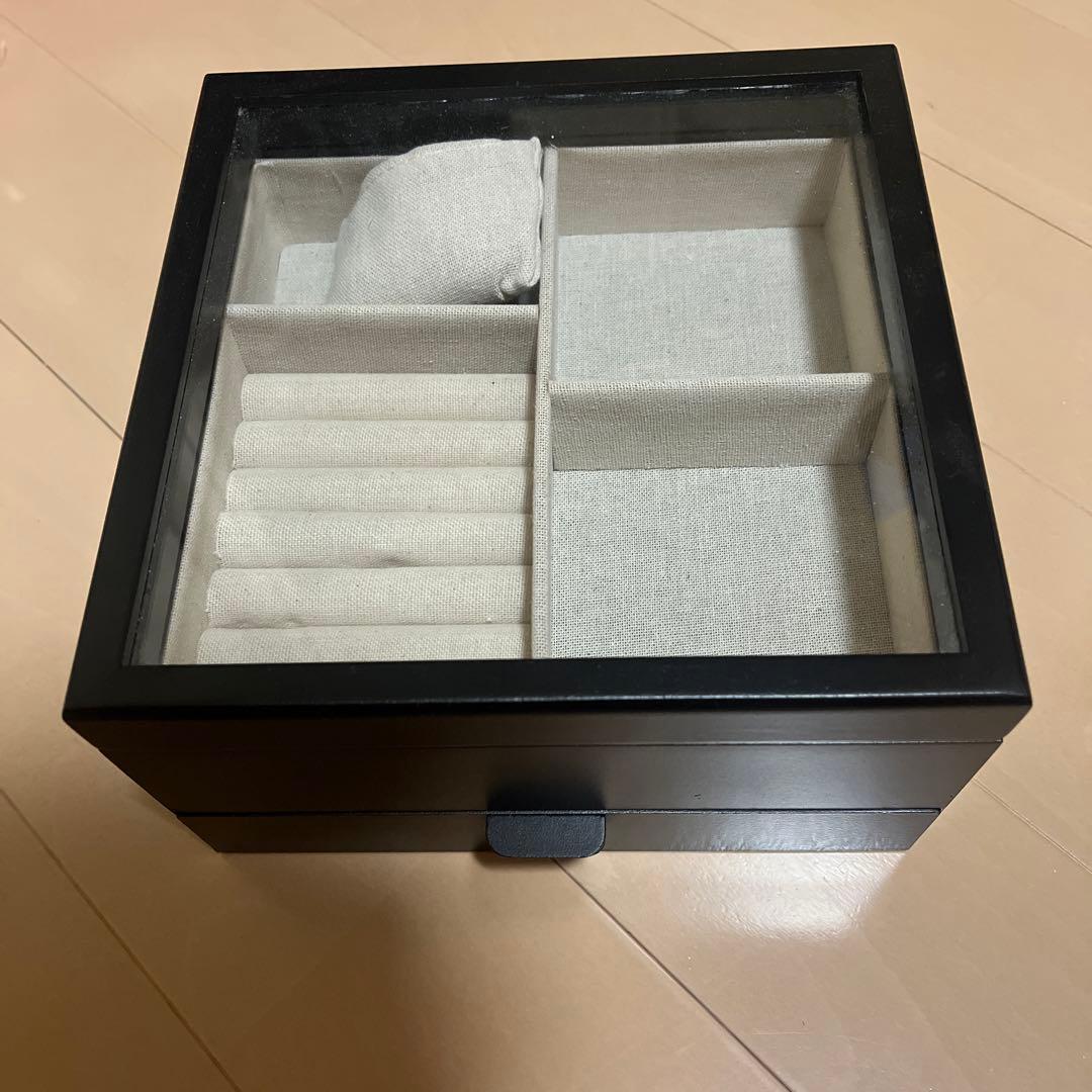 ZARA ジュエリーボックス　ブラック