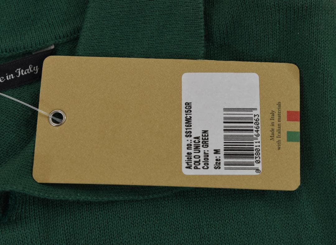 De Marchi UNICA サイクリングポロシャツ size:M グリーン