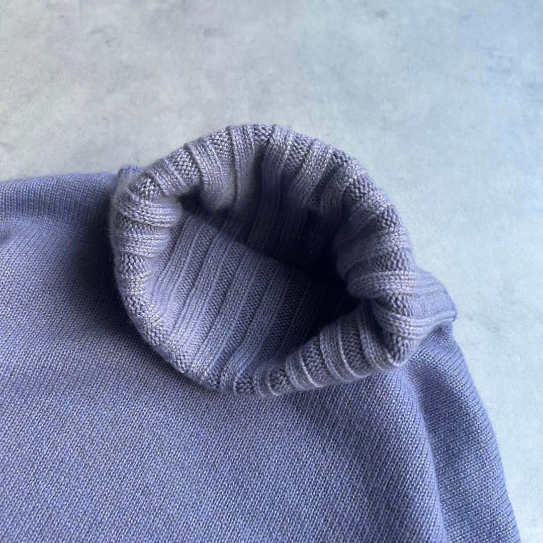 美品✨ファルコネーリ ウルトラファイン カシミヤ100% タートルネックニット
