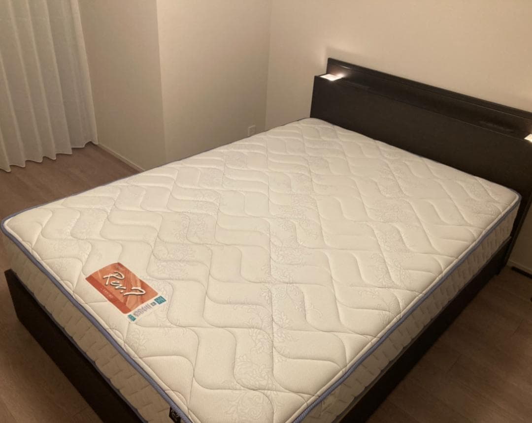 東京ベッド ベッドフレーム＆マットレス セット（ダブル）