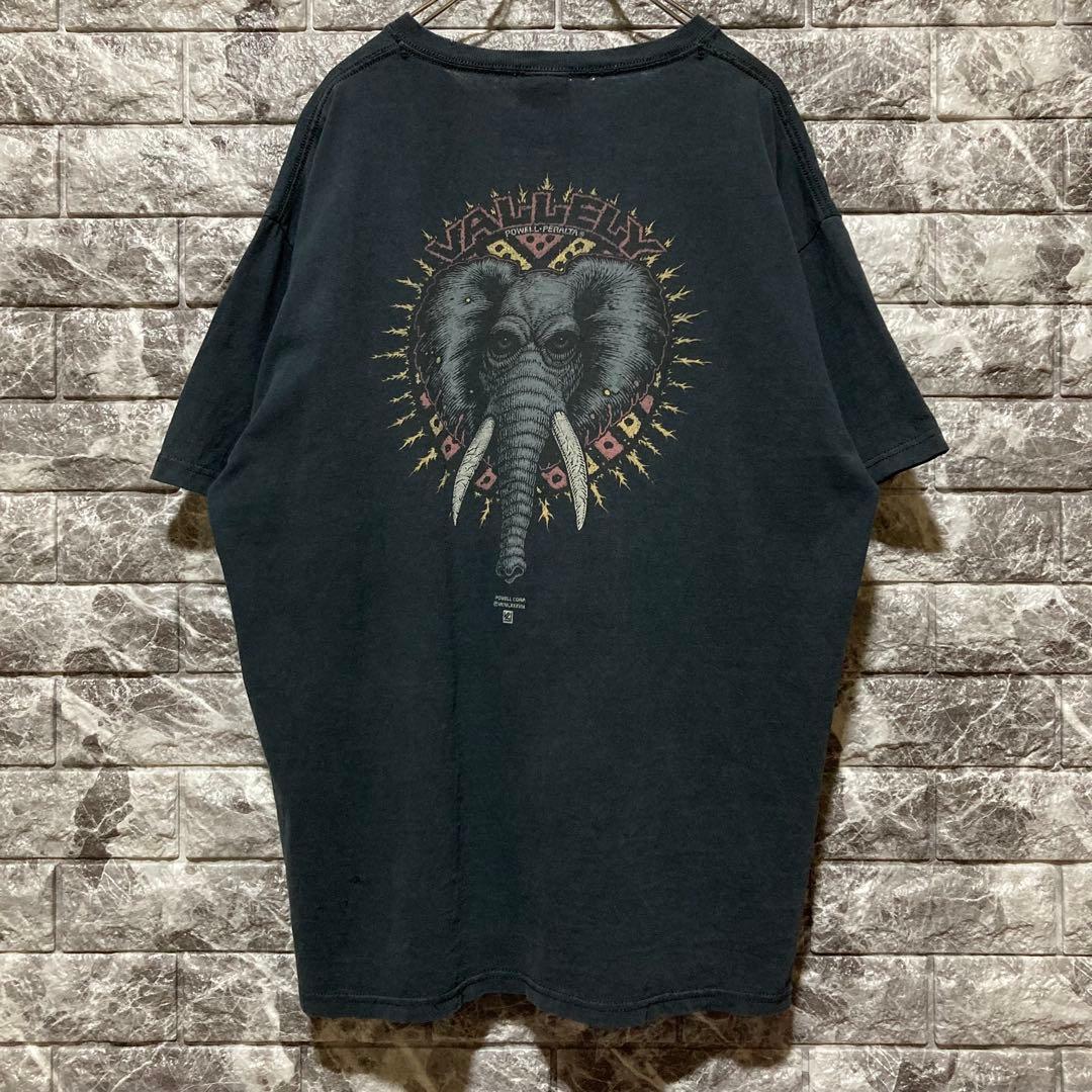 POWELL Tシャツ 00s パウエルペラルタ VALLELY フェード