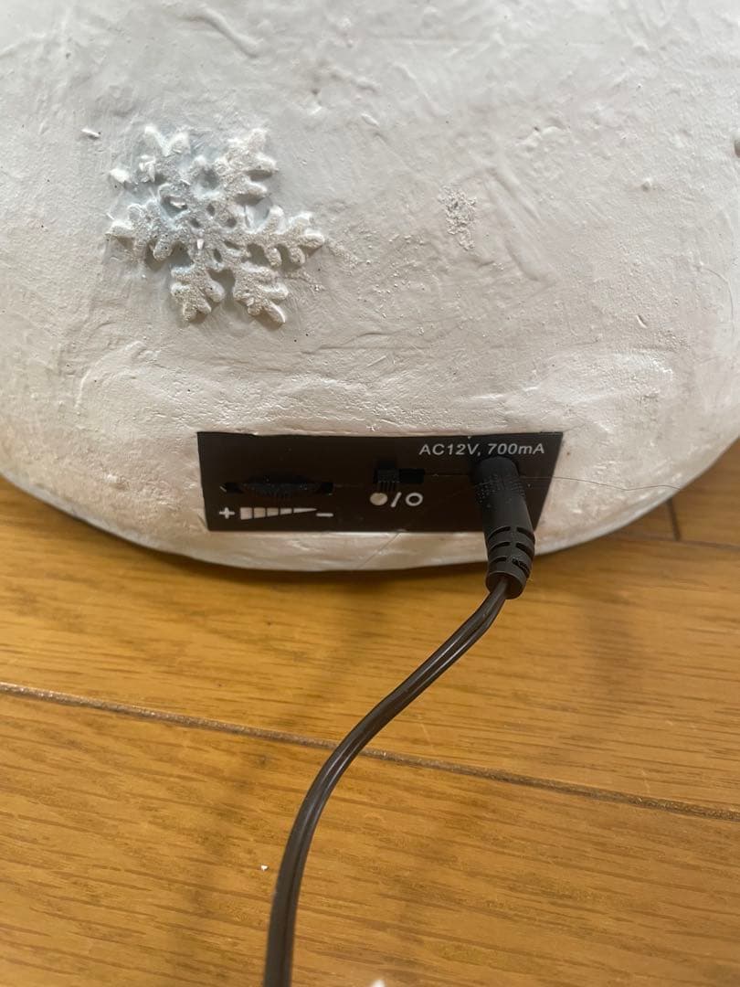 コストコ雪だるまのクリスマス装飾 LED付き