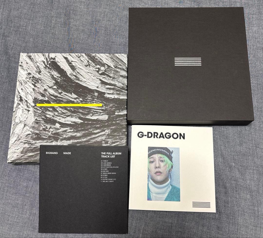 BIGBANG MADE 韓国限定盤 G-DRAGONフォトブック トレカ