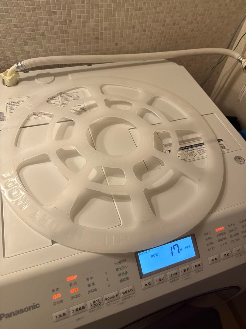 【極美品】Panasonic ドラム式洗濯機 NA-LX127D 右開き