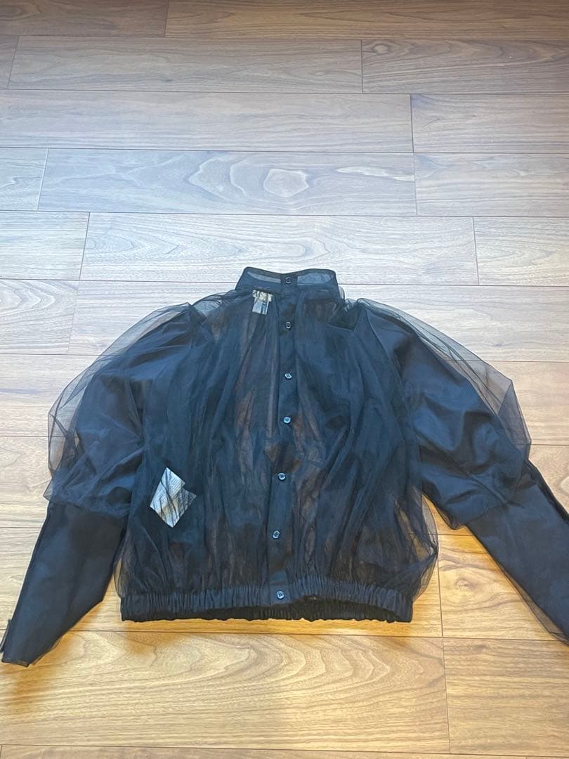 ノワールケイニノミヤ　コムデギャルソン　チュールトップス