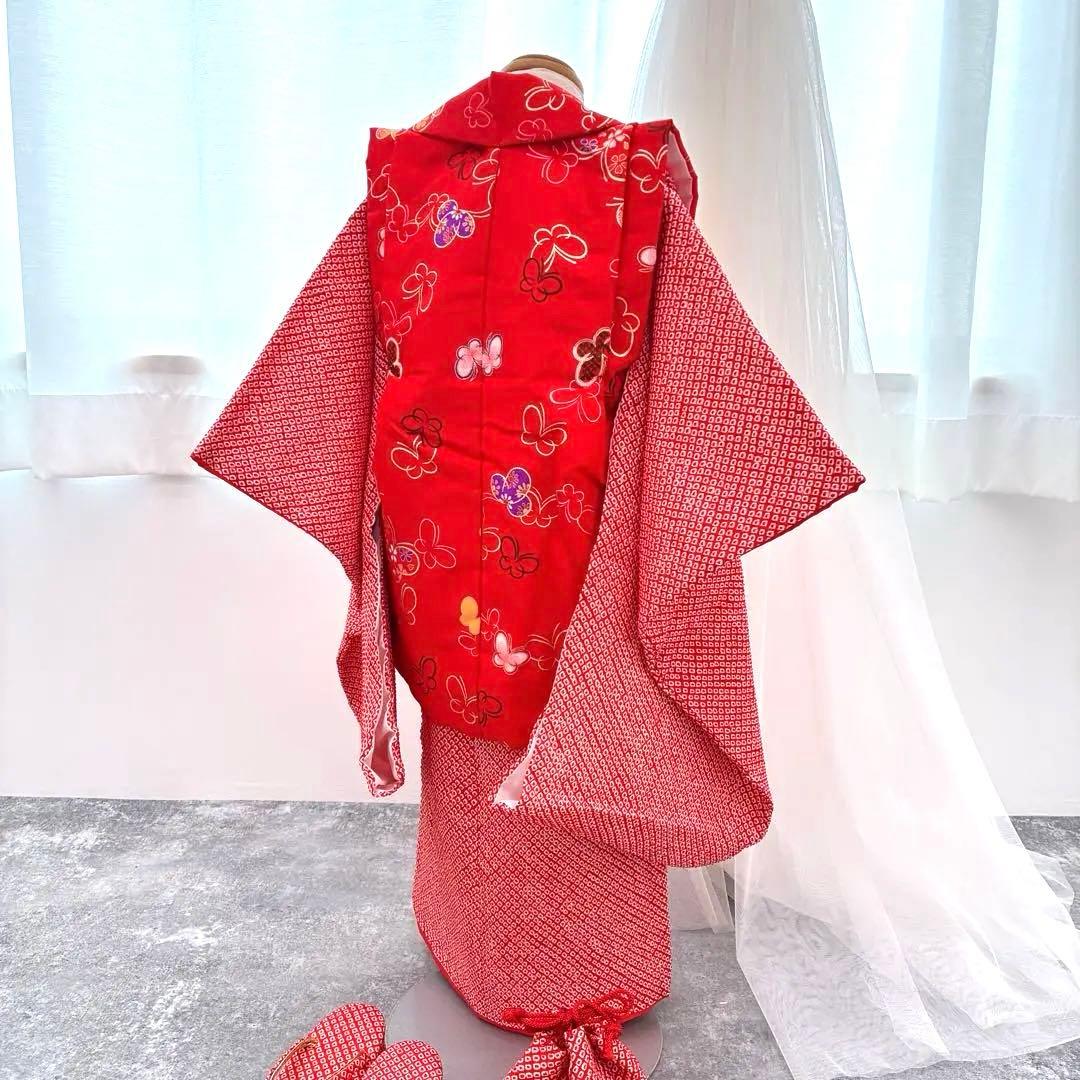 総絞り　３歳　お被布セット