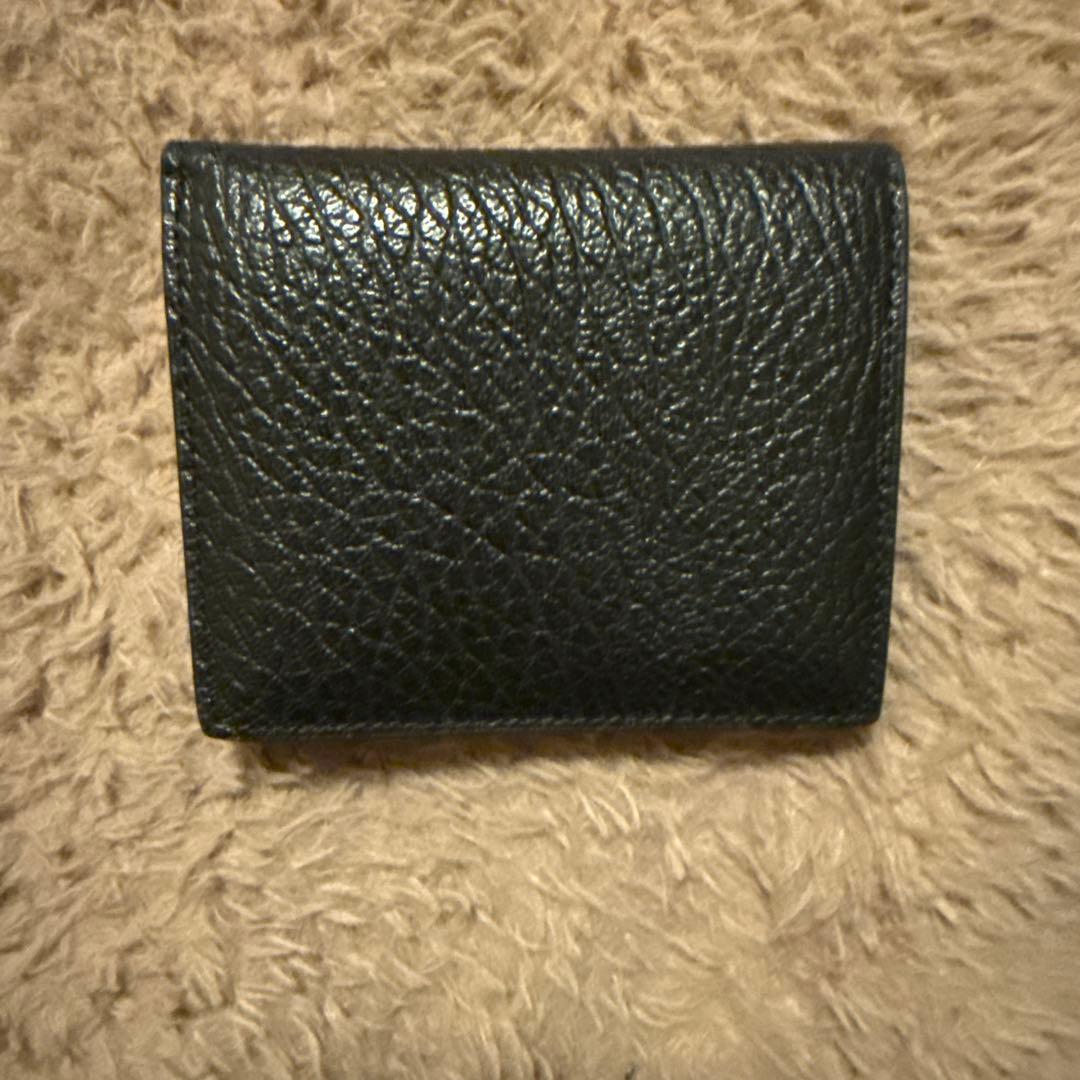 Maison Margiela ブラック 二つ折り財布