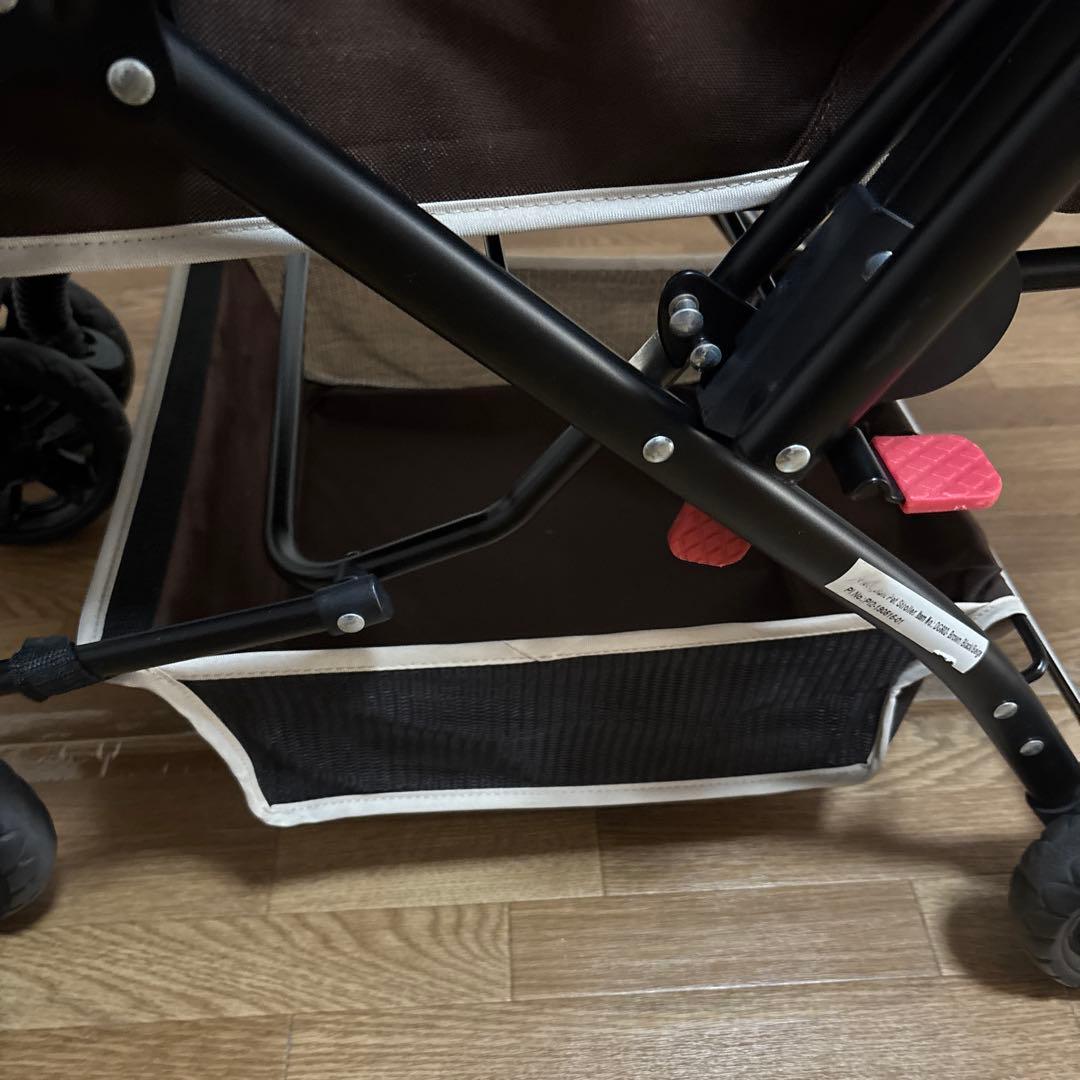 Piccolo Cane ペットカート 小型犬用 ブラウン