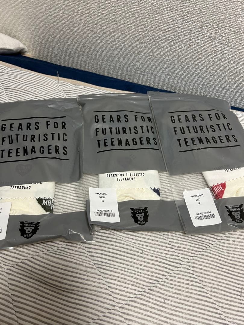 human made 靴下3足セット