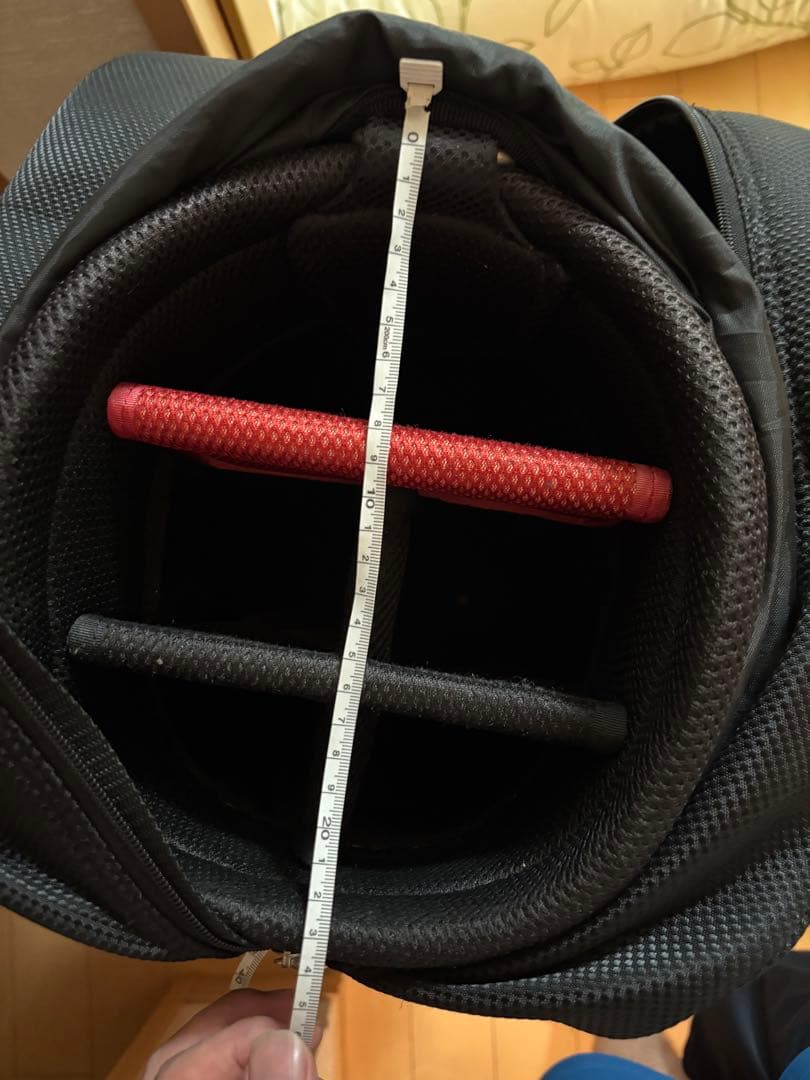 み*ん様 SRIXON キャディバッグ 黒 赤