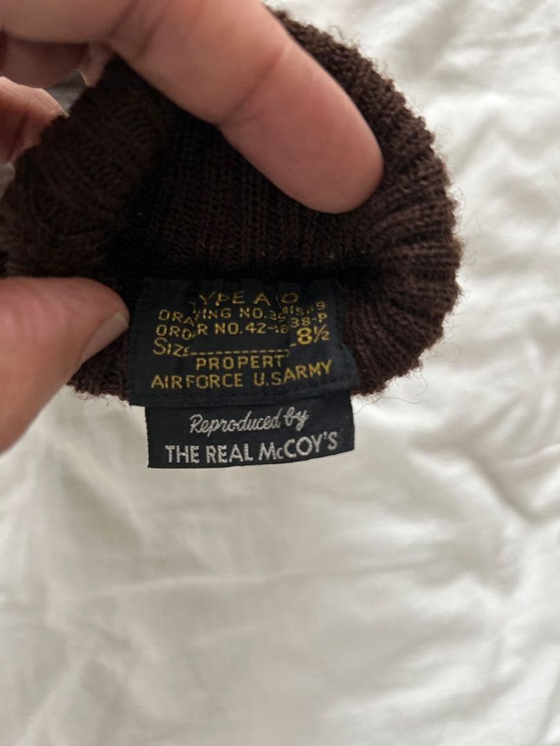 希少　旧リアルマッコイズ　リアルマッコイズ　A-10 グローブ　レザーグローブ