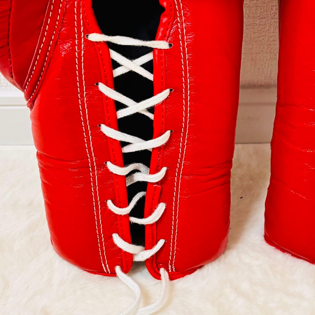 ＷＩＮＤＹ １６オンスグローブ　赤　紐式