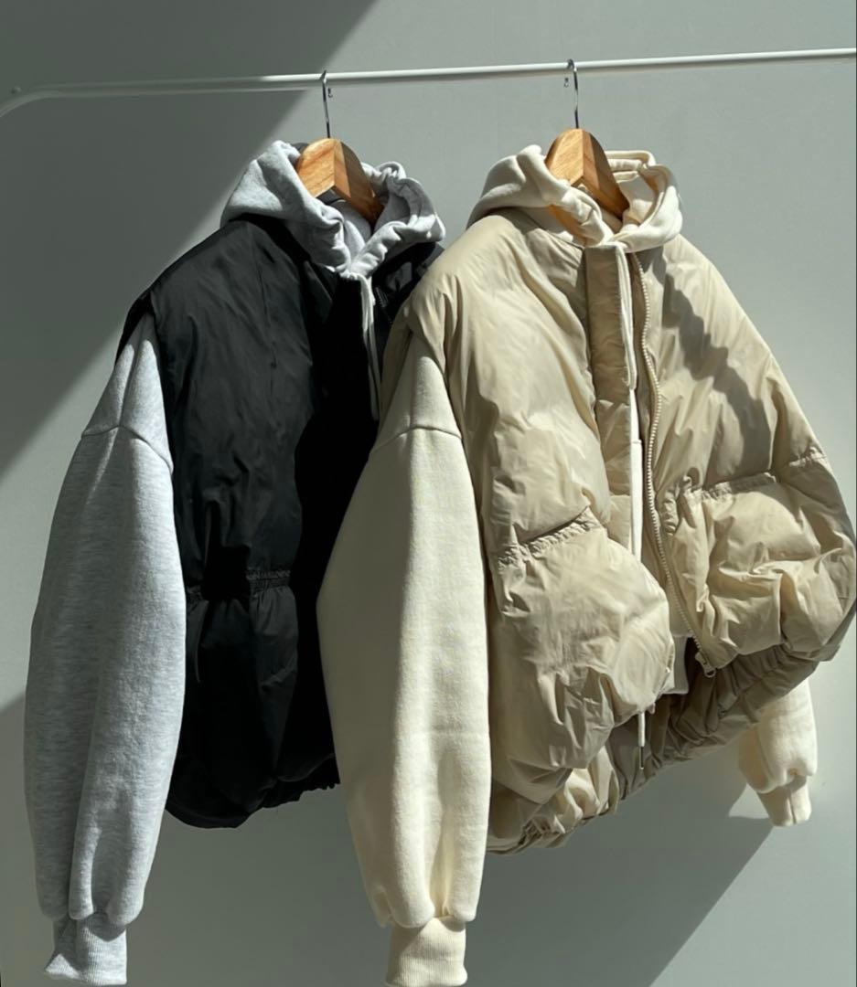 egg down vest エッグショートダウンベスト