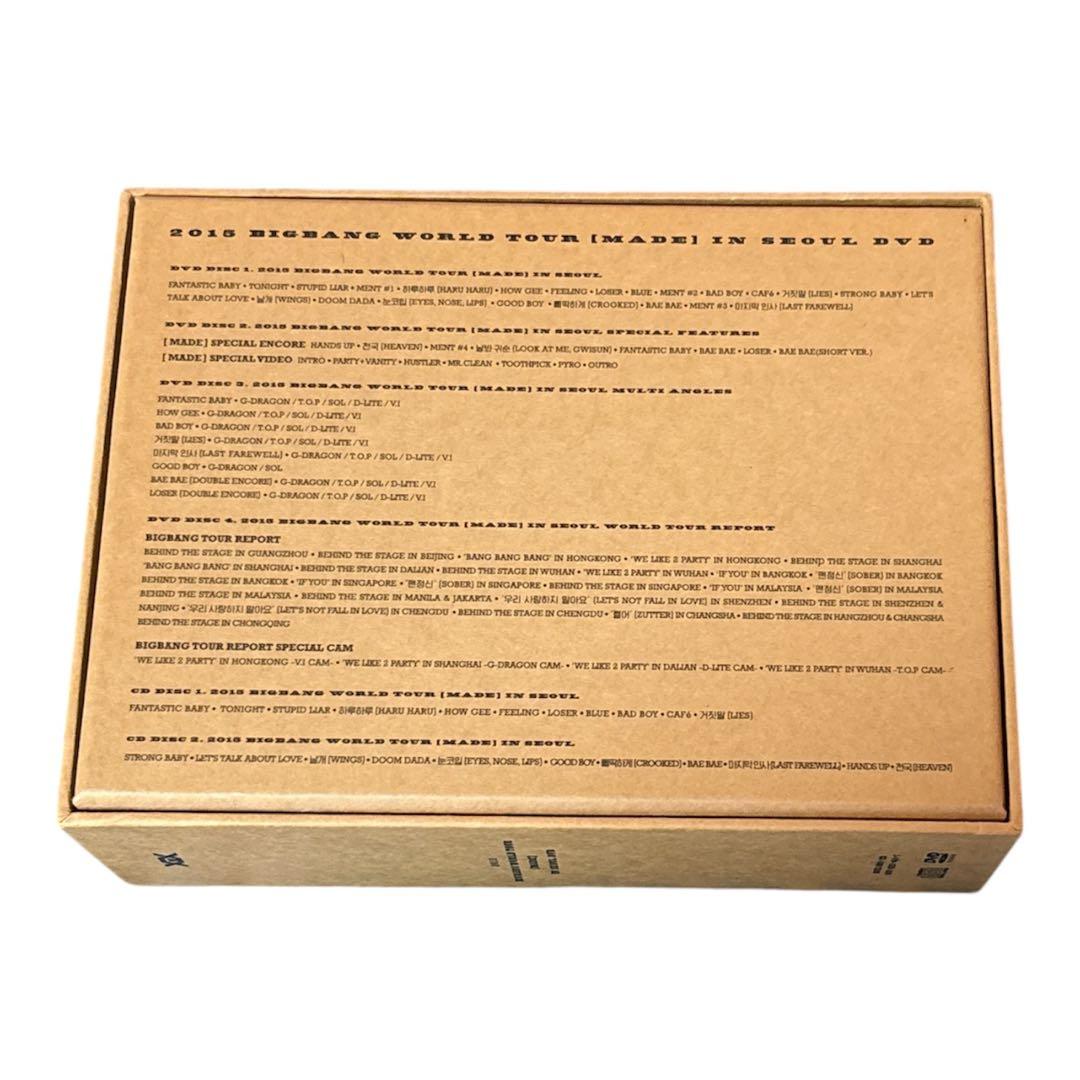 希少　BIGBANG/2015 BIGBANG WORLD TOUR[MADE]