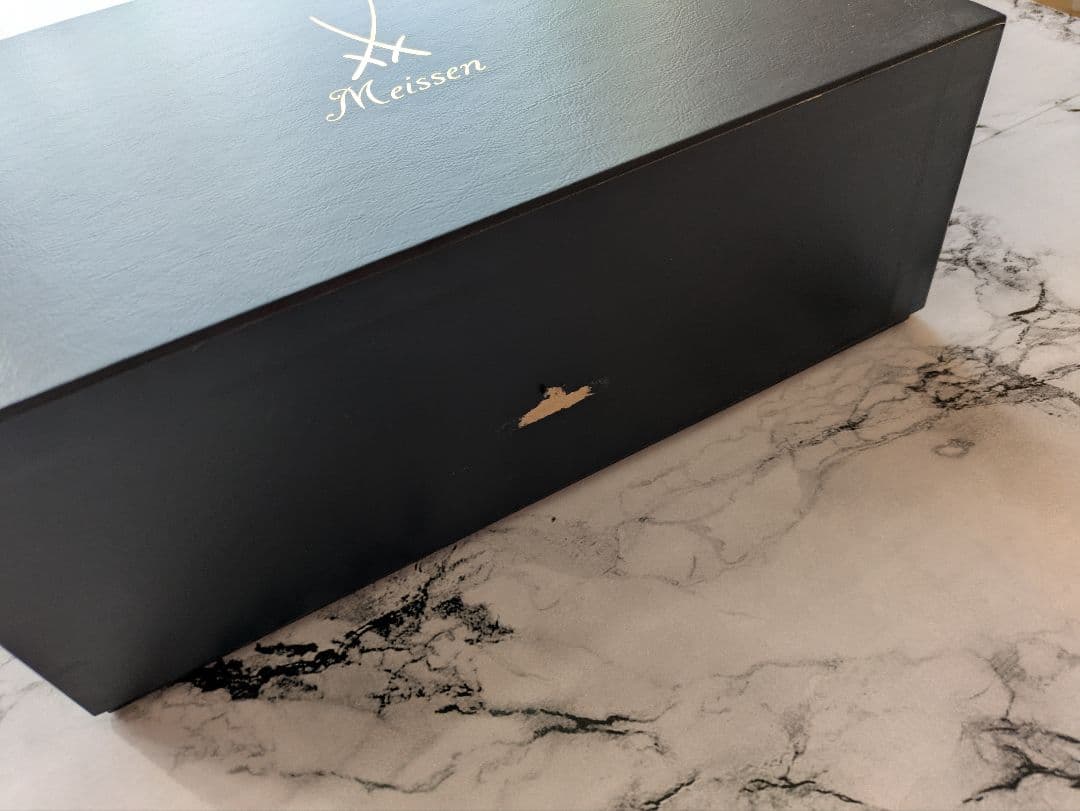 Meissen 波の戯れティーカップ2客セット