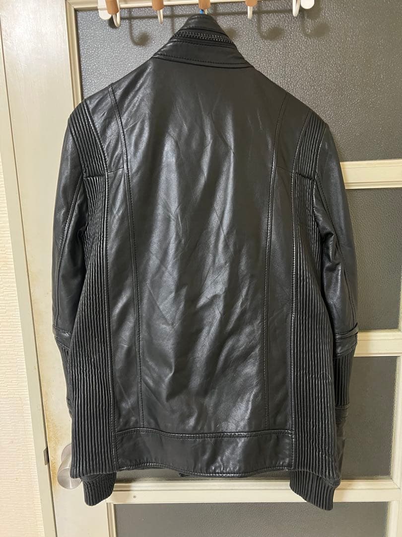 STUD HOMME. DIOR HOMME レザー　ジャケット 幻05aw