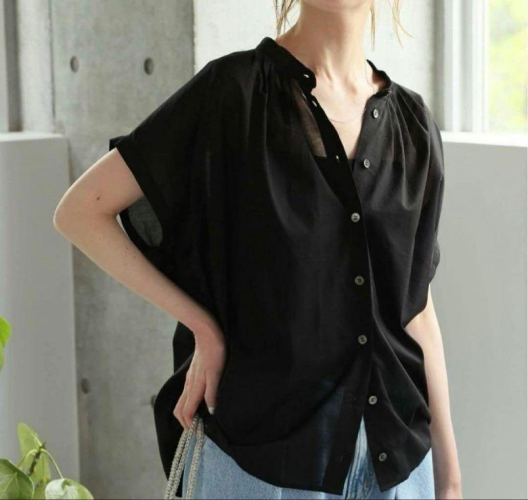 【新品】送料無料 ジャーナルスタンダード 80ローンタックボリュームシャツ